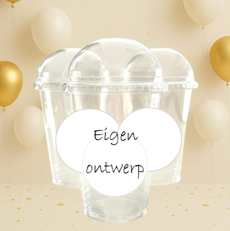 Lege snoepbeker eigen ontwerp