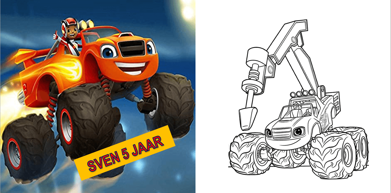 Kleurboekje populaire thema's