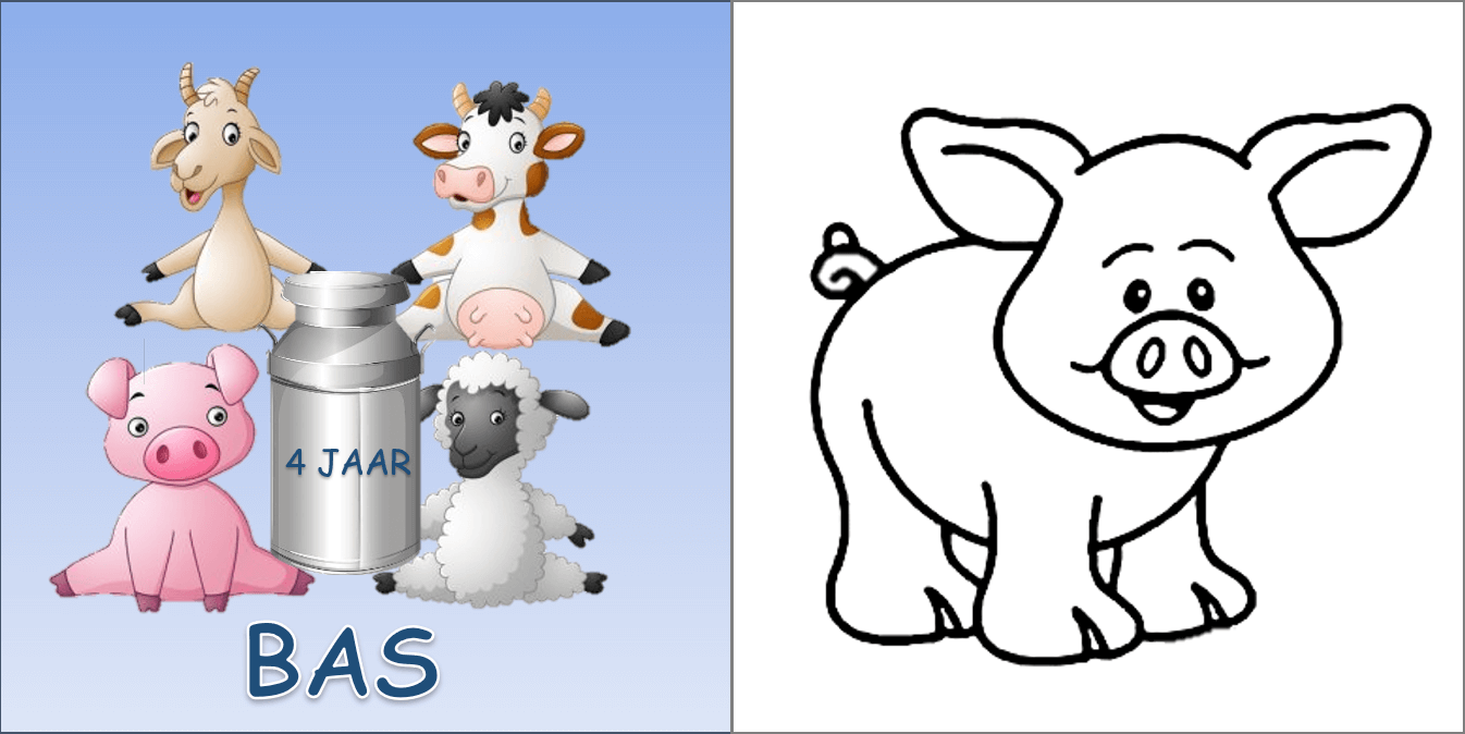 Kleurboekje populaire thema's