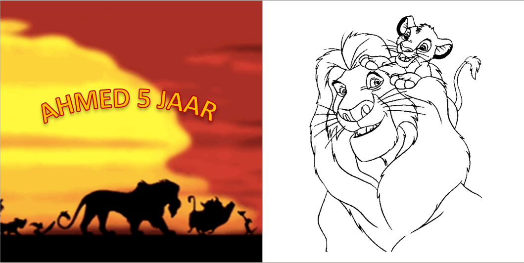 Kleurboekje populaire thema's