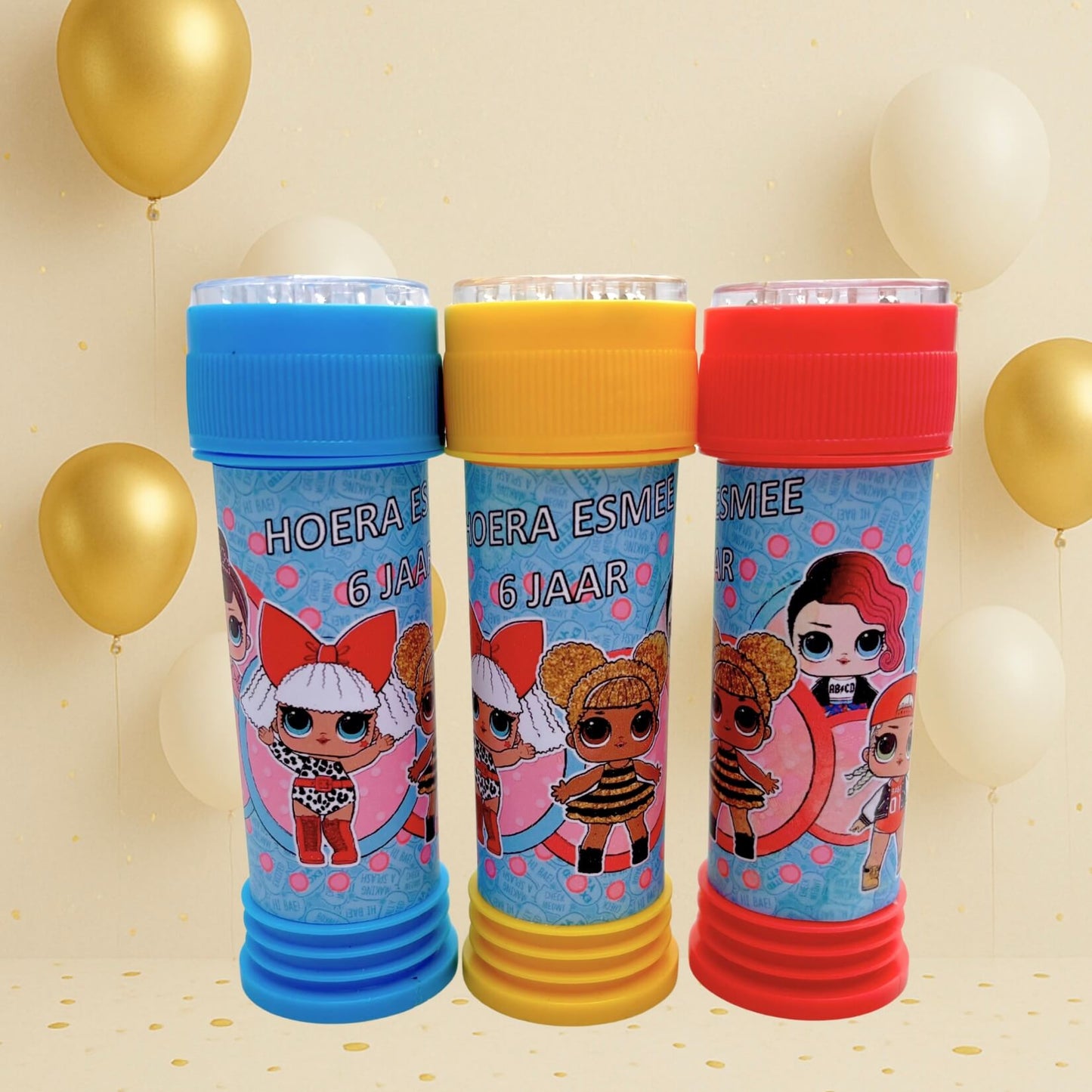 Bellenblaas populaire thema's