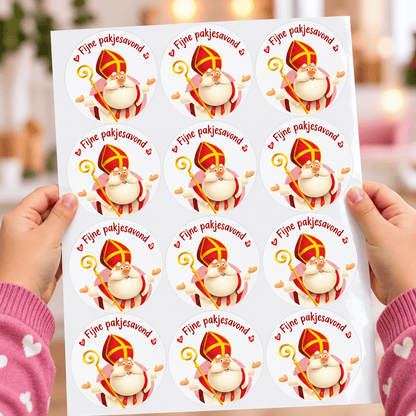 Stickervel populaire thema's