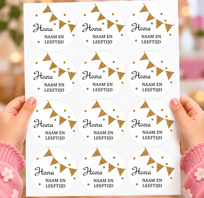Stickervel populaire thema's