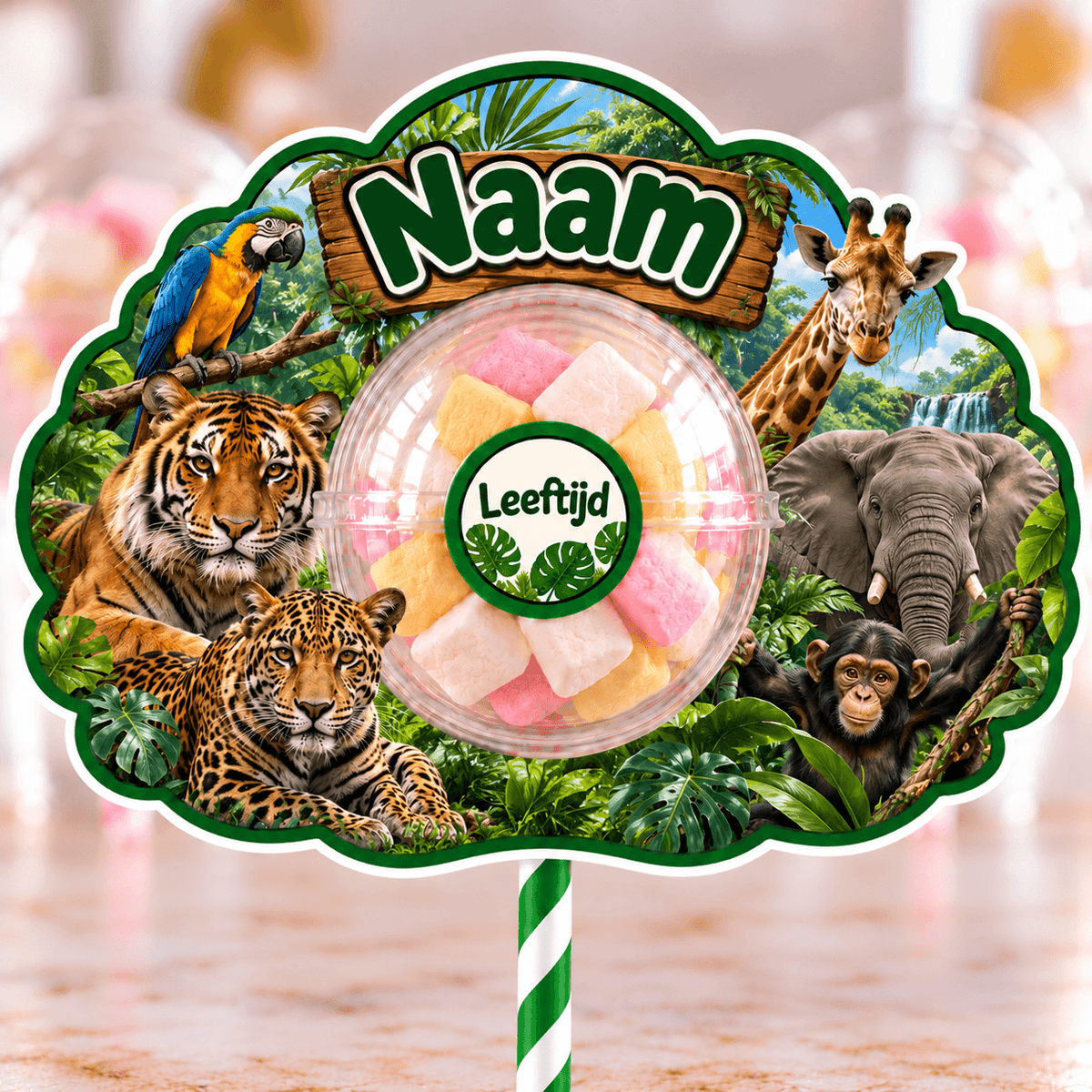 Gevulde lolly populaire thema's
