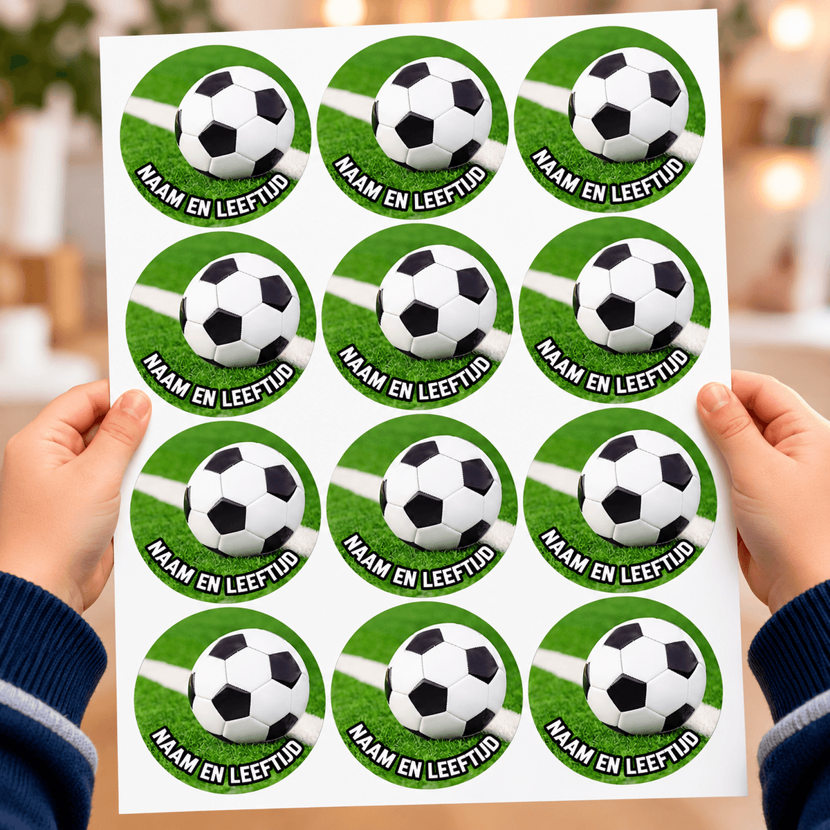 Stickervel populaire thema's