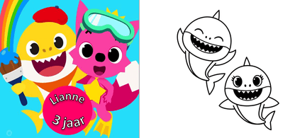 Kleurboekje populaire thema's