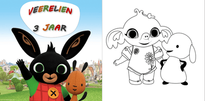 Kleurboekje populaire thema's