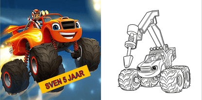 Kleurboekje populaire thema's