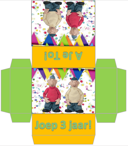 Rozijntjes met wikkel populaire thema's