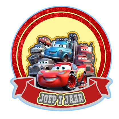 Gepersonaliseerde taarttopper alle thema's