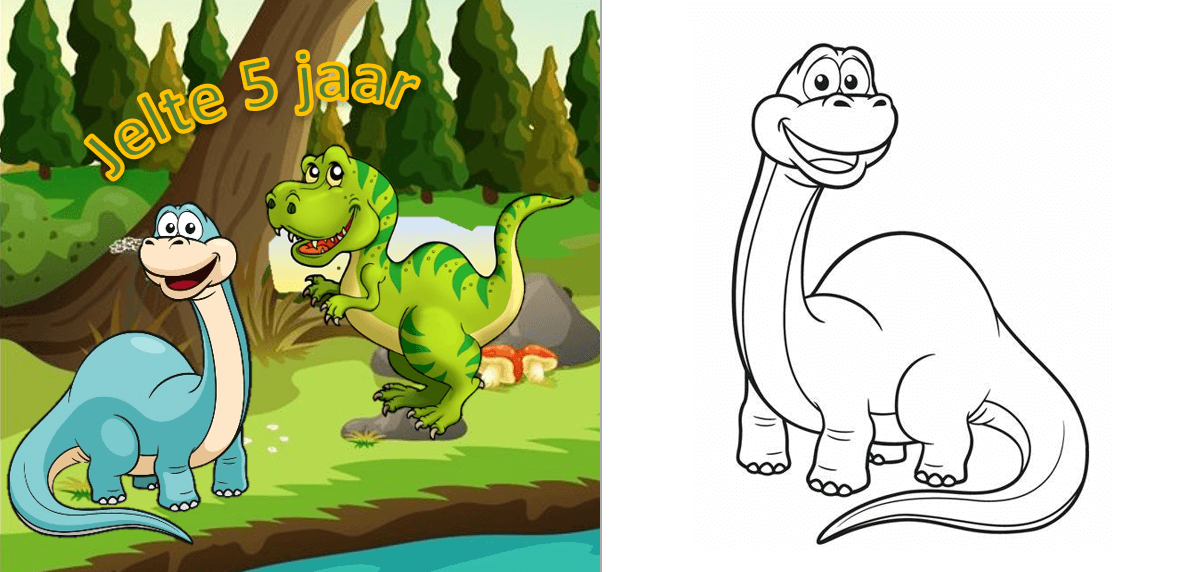 Kleurboekje populaire thema's