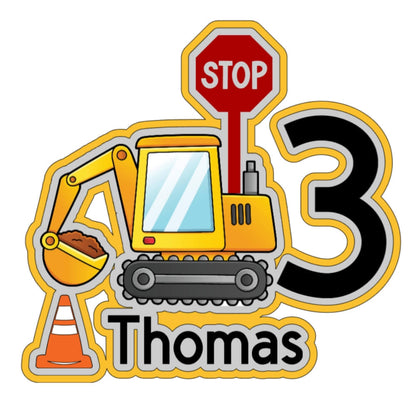 Gepersonaliseerde taarttopper alle thema's