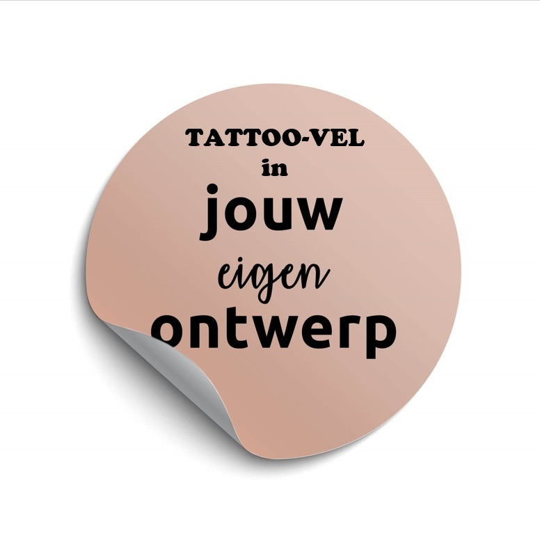 Tattoo-vel (12/24) eigen ontwerp