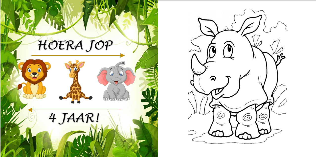 Kleurboekje populaire thema's