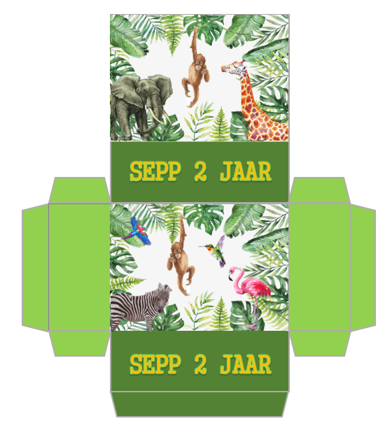 Rozijntjes met wikkel populaire thema's