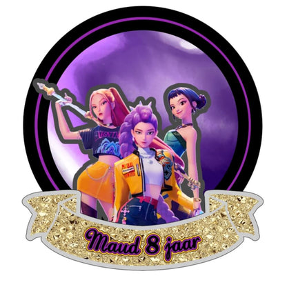 Gepersonaliseerde taarttopper alle thema's