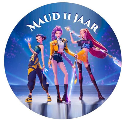 Stickervel populaire thema's