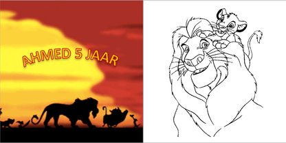 Kleurboekje populaire thema's