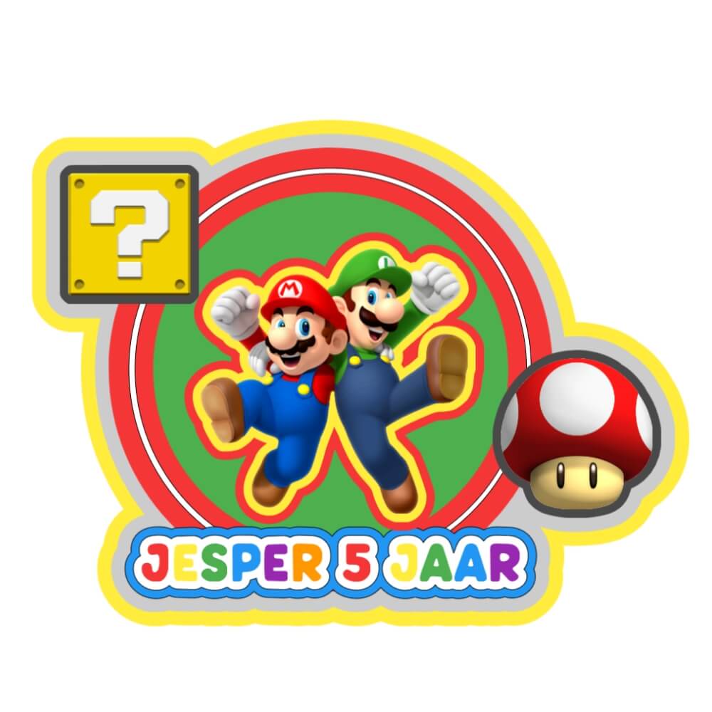 Gepersonaliseerde taarttopper alle thema's