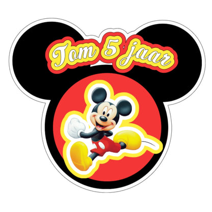 Gepersonaliseerde taarttopper alle thema's