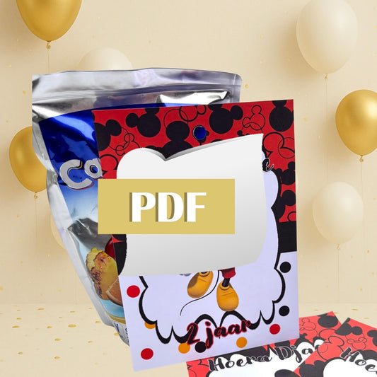 Capri sun-label populaire thema's - Printable