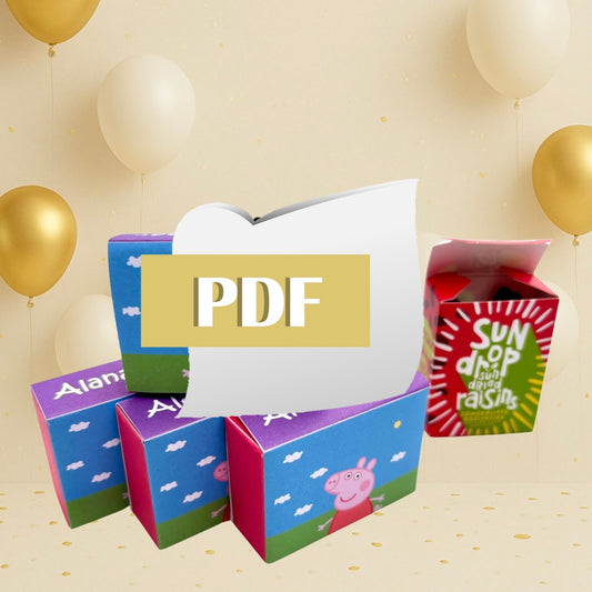 Wikkel voor rozijntjes populaire thema's - Printable