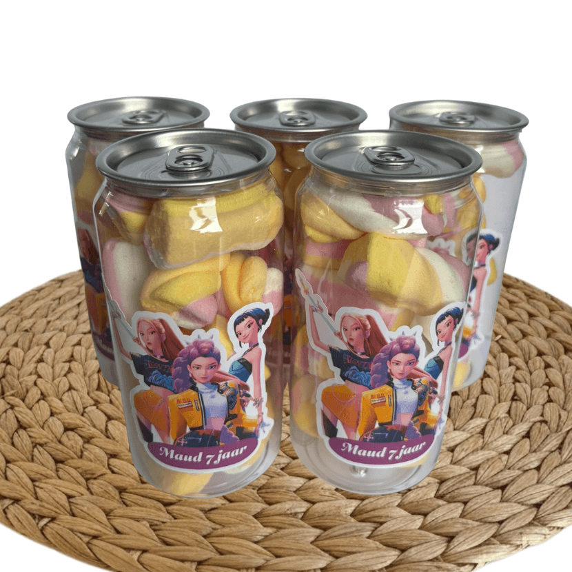 Gevulde blikjes populaire thema's