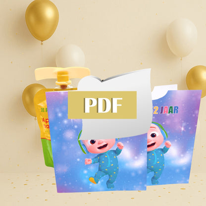 Knijpfruit wikkel populaire thema's - Printable