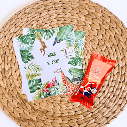 Wikkel voor dreumeskoek populaire thema´s - Printable