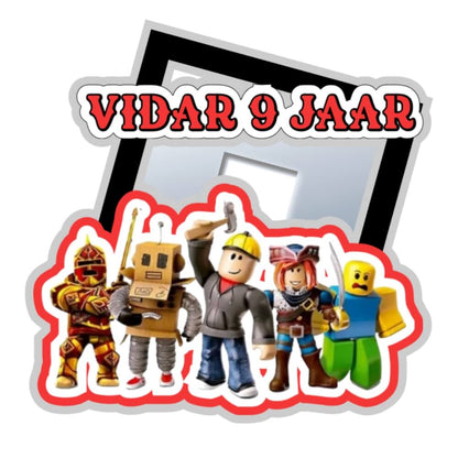 Gepersonaliseerde taarttopper alle thema's