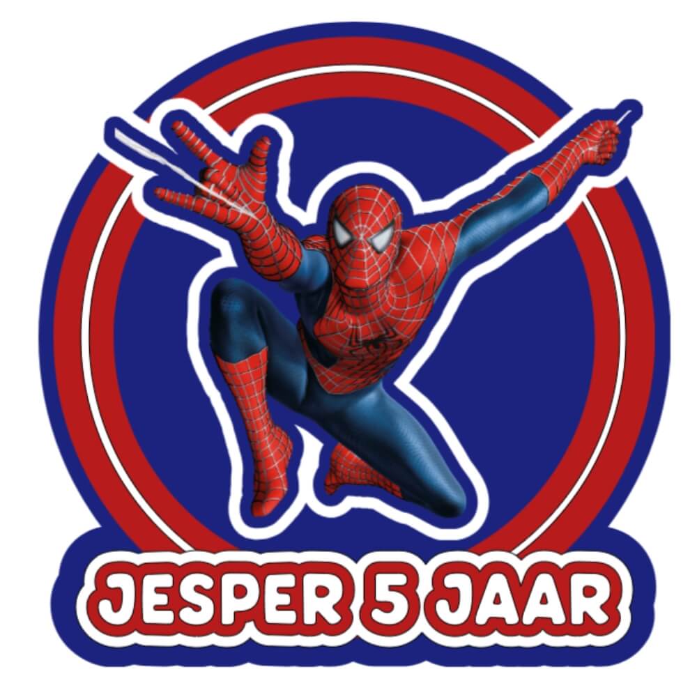 Gepersonaliseerde taarttopper alle thema's