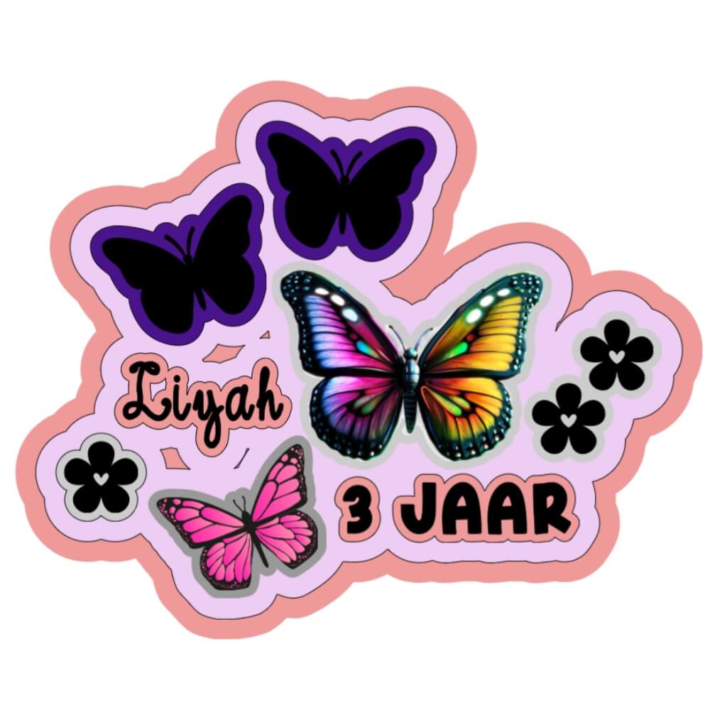 Gepersonaliseerde taarttopper alle thema's