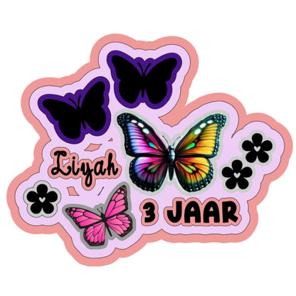 Gepersonaliseerde taarttopper alle thema's