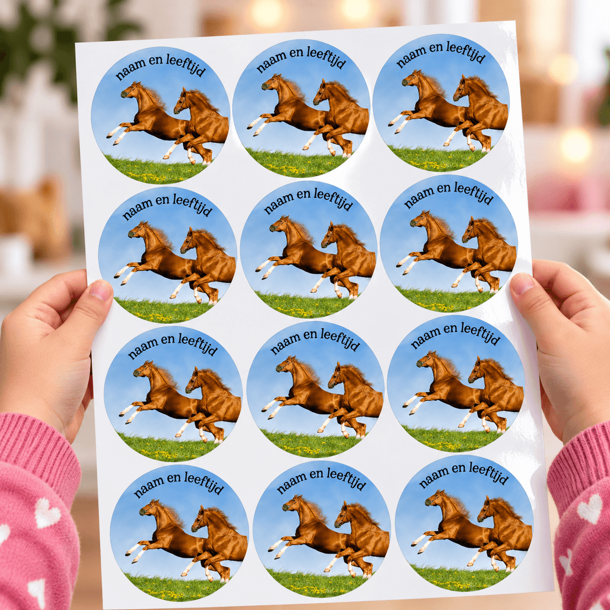 Stickervel populaire thema's