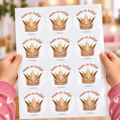 Stickervel populaire thema's