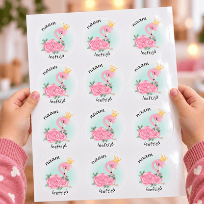 Stickervel populaire thema's