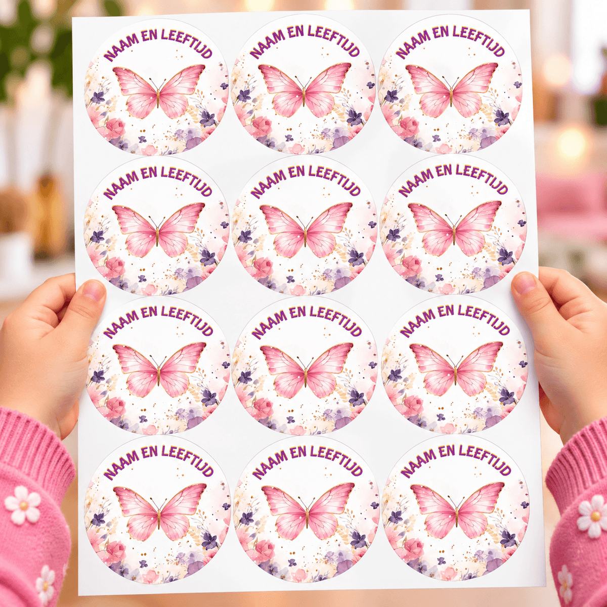 Stickervel populaire thema's