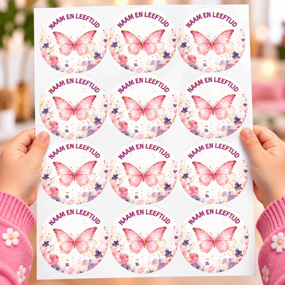 Stickervel populaire thema's