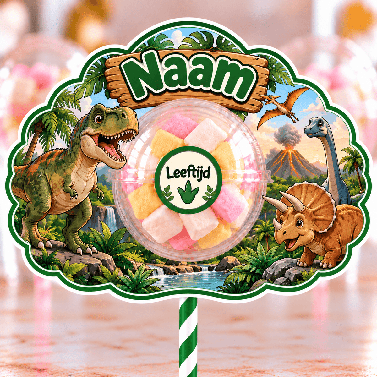 Gevulde lolly populaire thema's