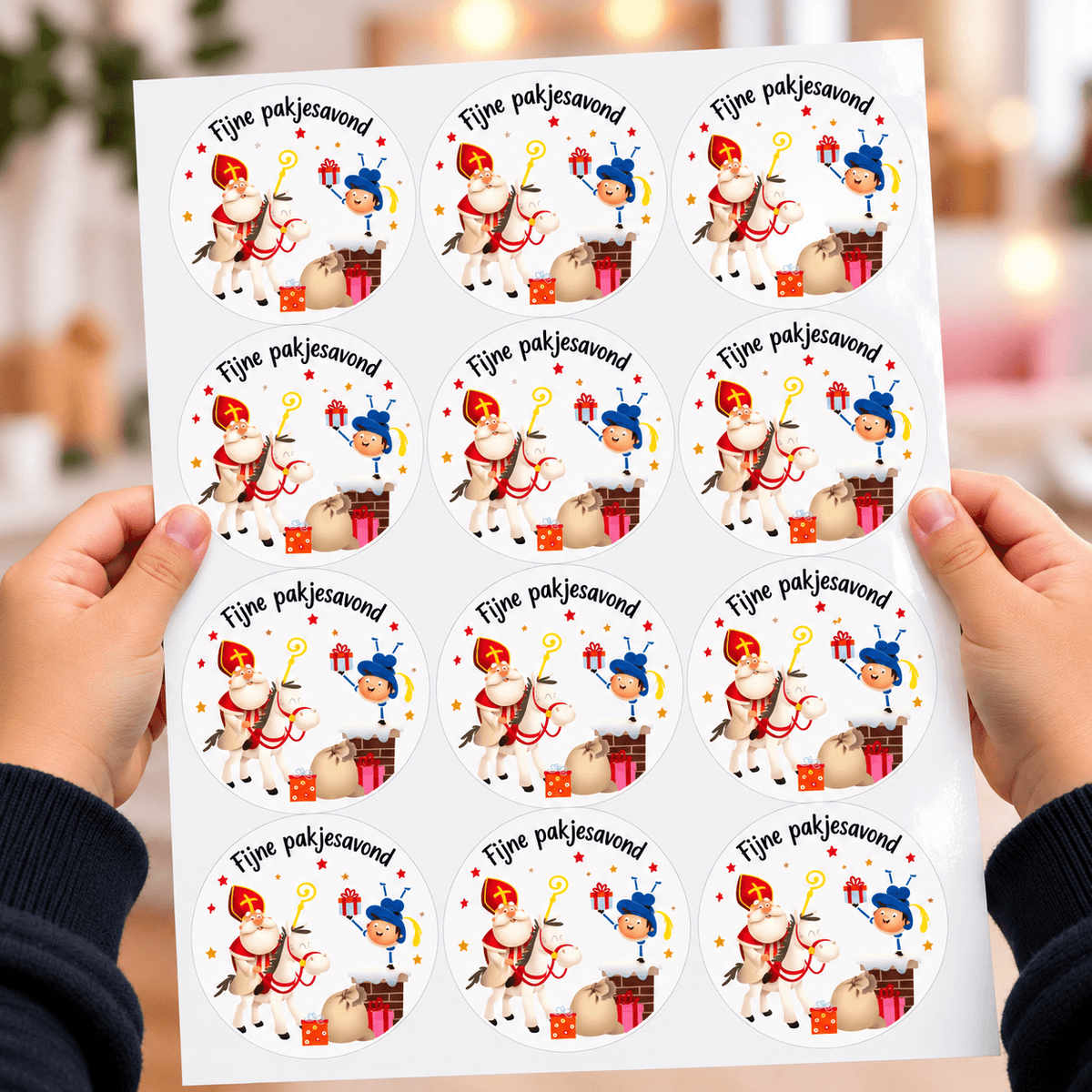 Stickervel populaire thema's