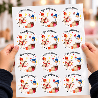 Stickervel populaire thema's