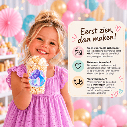 Gevulde beker populaire thema's